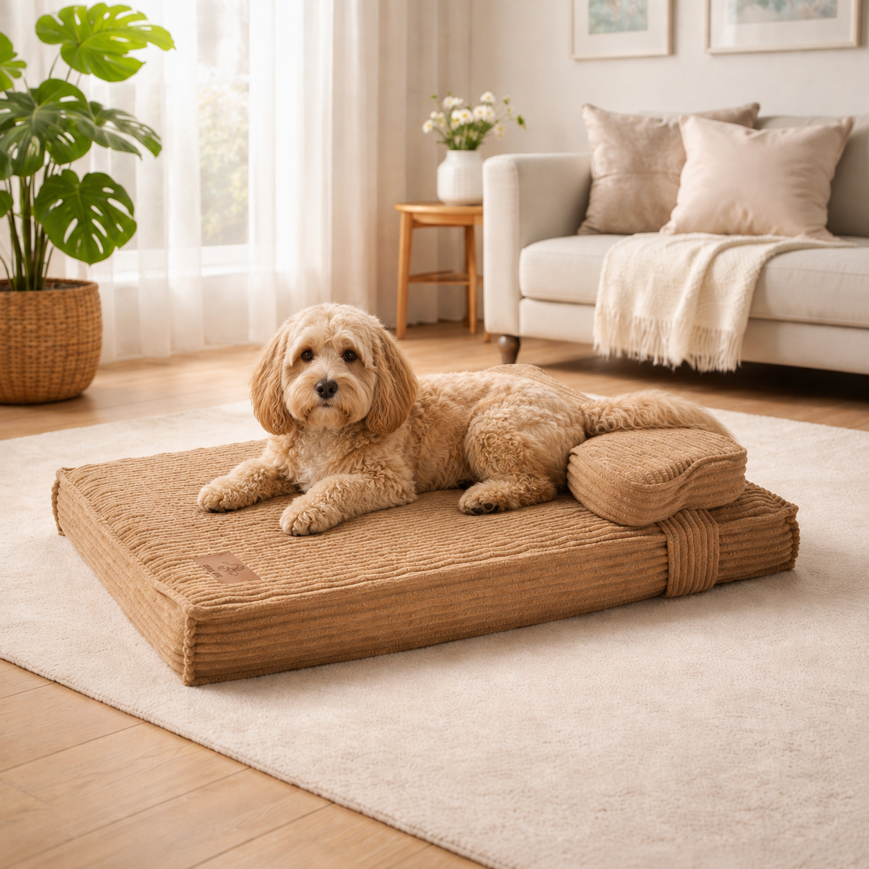 Suelo, sofá o cama ortopédica: ¿dónde descansa mejor el cuerpo de tu perro?