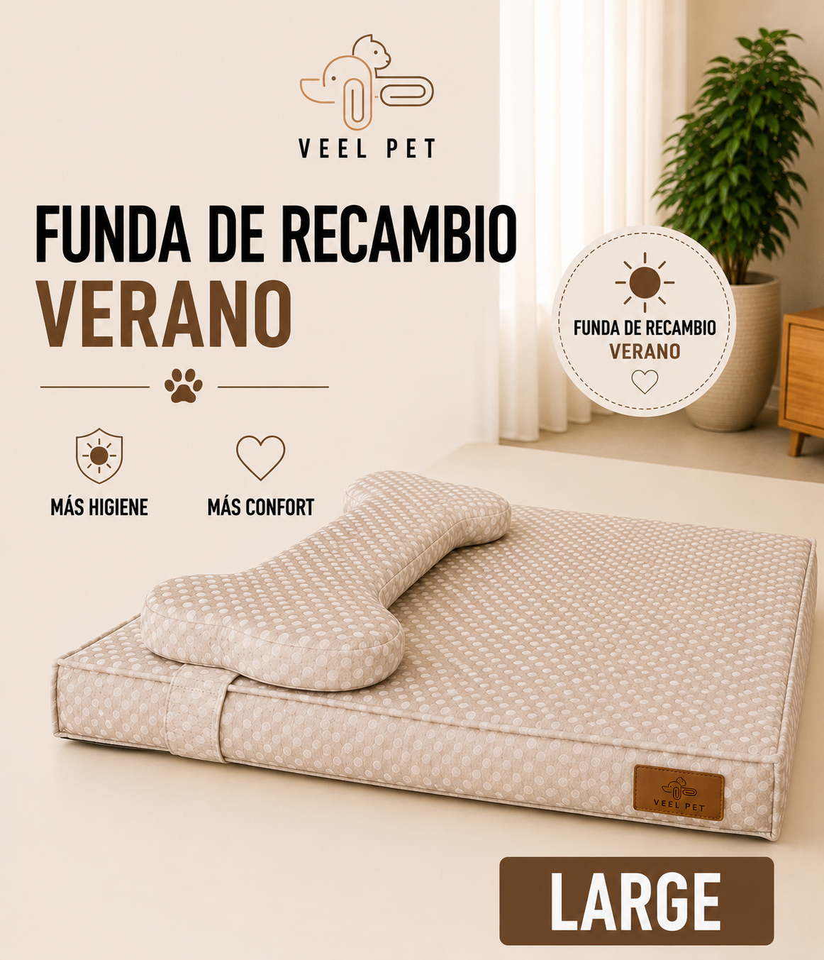 Funda verano modelo HUESO LARGE