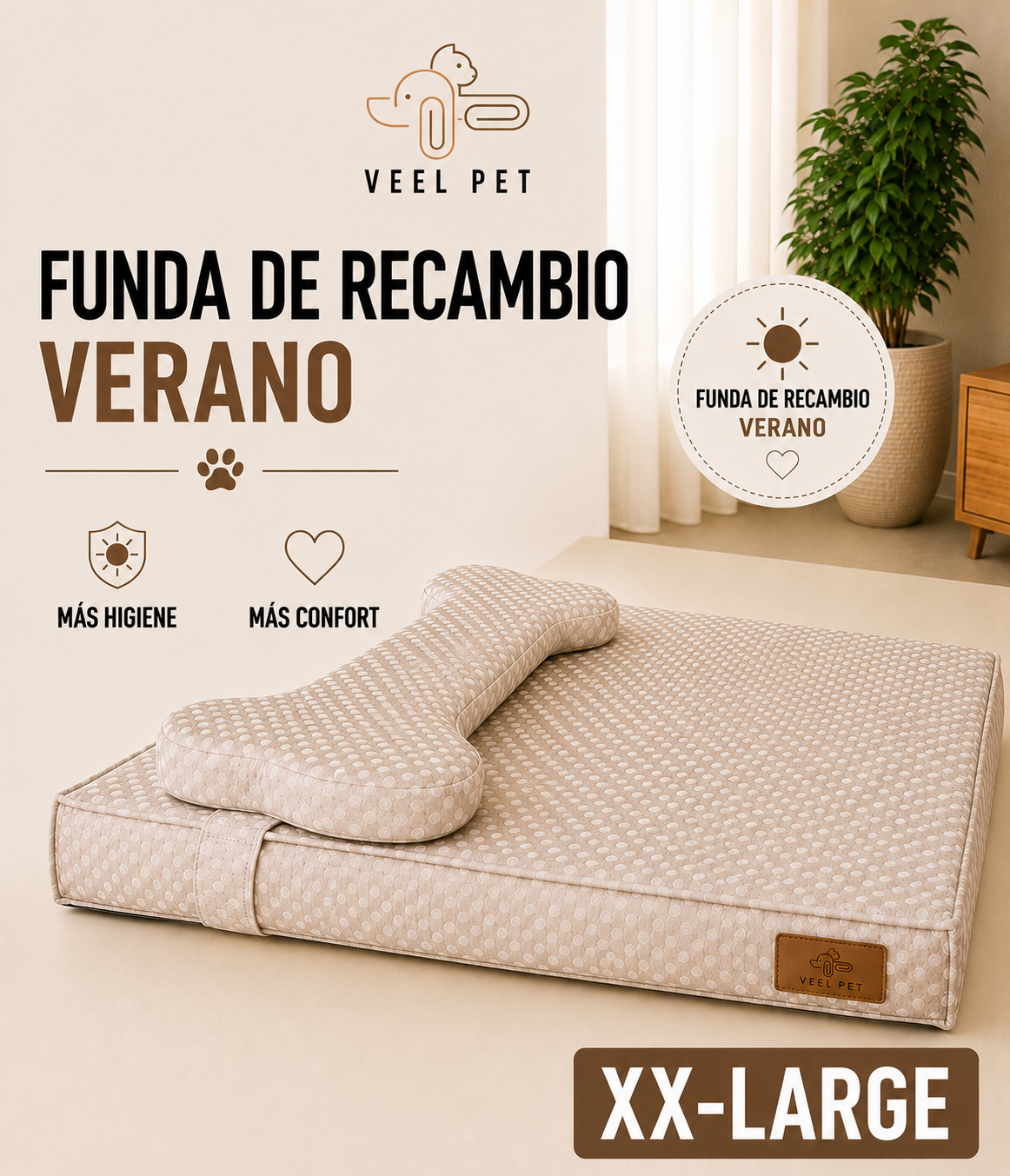 Funda verano modelo HUESO XX-LARGE
